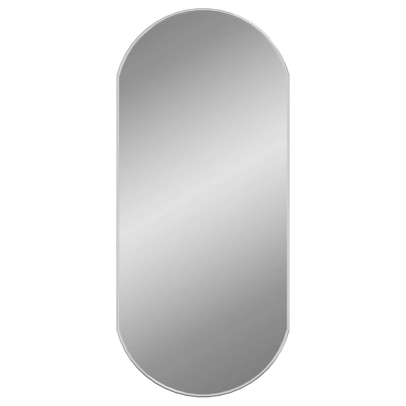 Kluk Wall Mirror, Silver, 40cm x 90cm