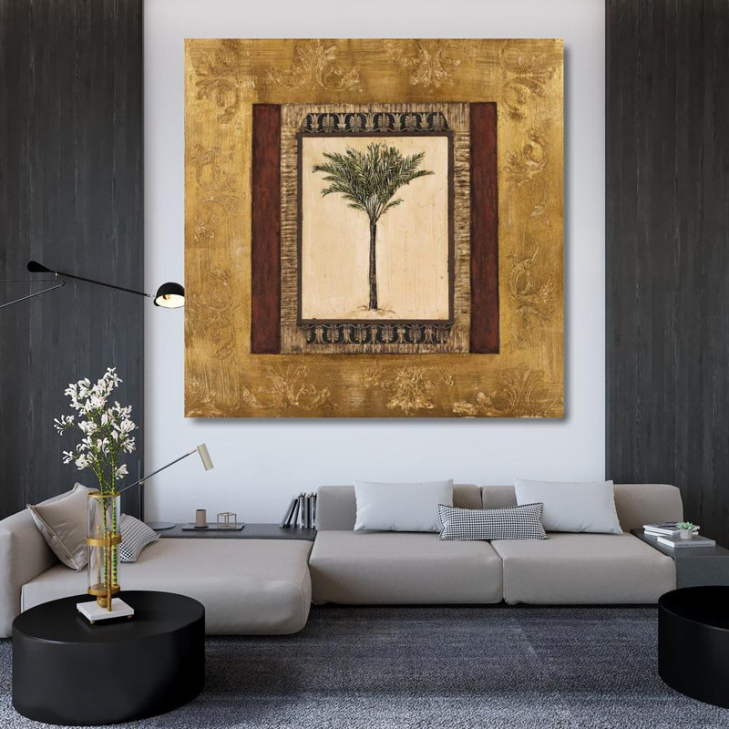 Bayou Breeze Mindeli, reproduction d'art sur toile tendue: Stately Palm I MMP413