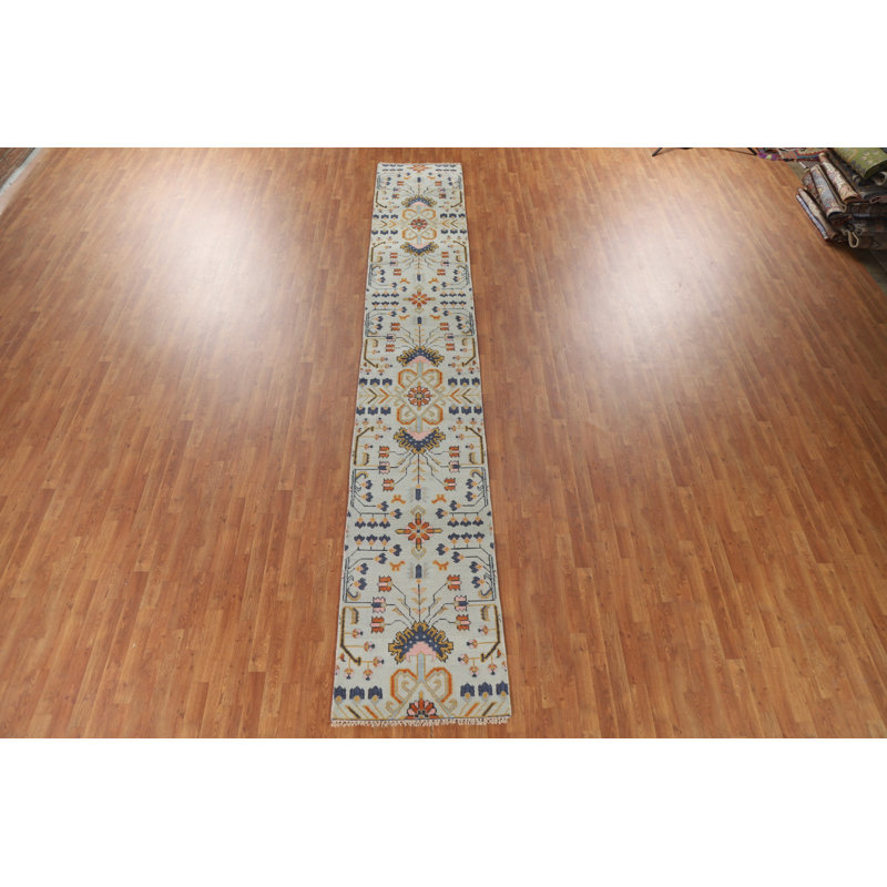 All-Over Traditional  Runner Rug 3x16