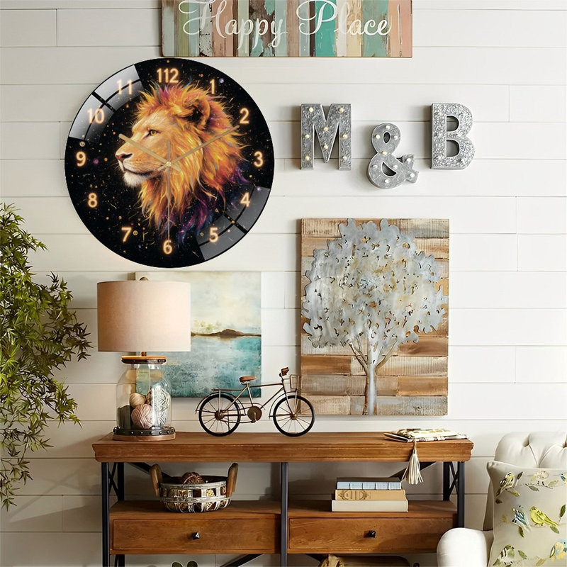 Horloge murale cosmique 12 po