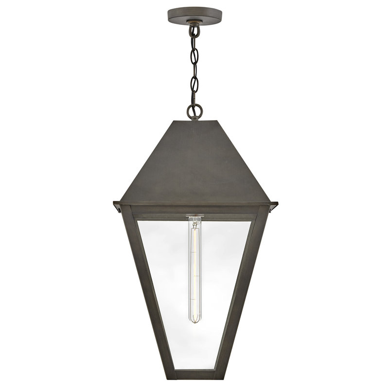 Endsley Single Light Outdoor Aluminum Hanging Lantern