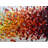 Hand-painted On Canvas Colorful White Background Abstract Oil Paintings Multi Color Wall Art Contemporary Artwork