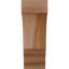 Attelle de genou lisse l 5 5 po x P 12 po x H 16 po, cèdre rouge de l'Ouest-31229082-29309786-31228637