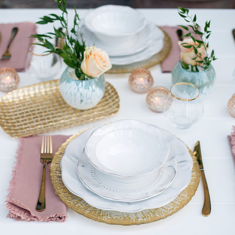 Giorno Handmade Stoneware Dinner Plate
