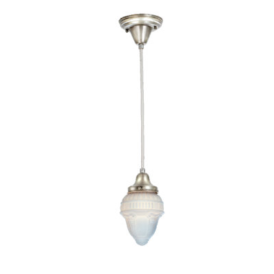 Luminaire suspendu 1 lumières scolaire single Moshier