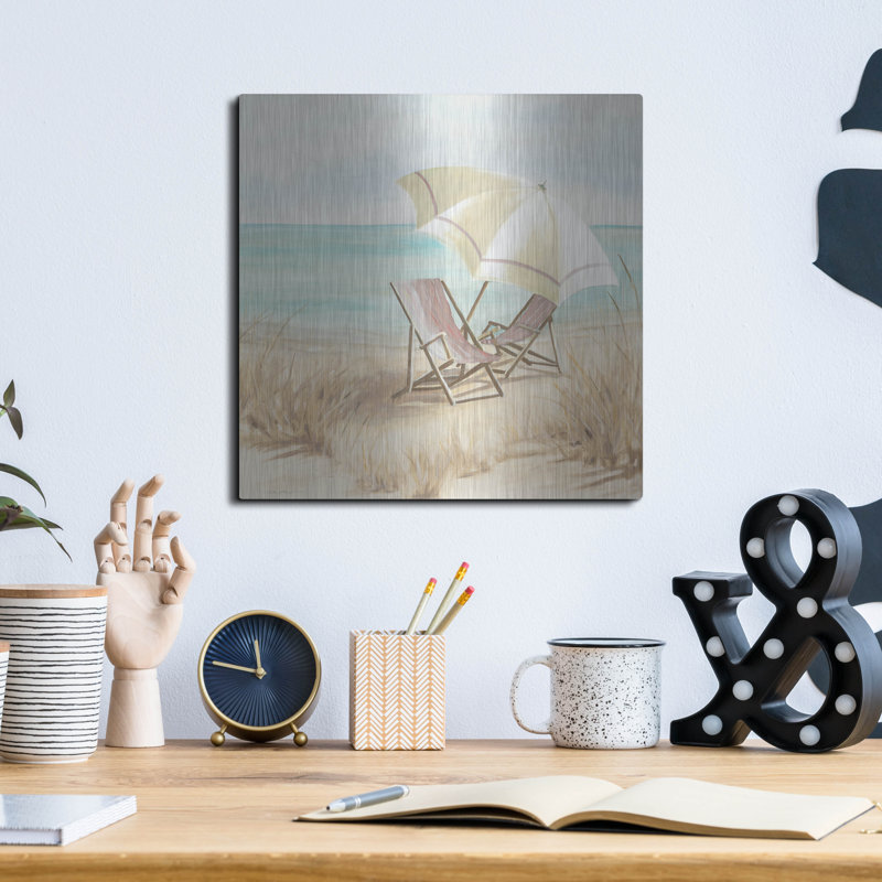 Dovecove «Vintage Holiday II» par Carol Robinson, art mural en métal, H 12 po x l 12 po