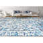 Hand Woven Wool Abstract Area Rug-65288626