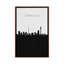 Johannesburg, South Africa City Skyline by Ayse Deniz Akerman - Print on Canvas-63930032-63930037