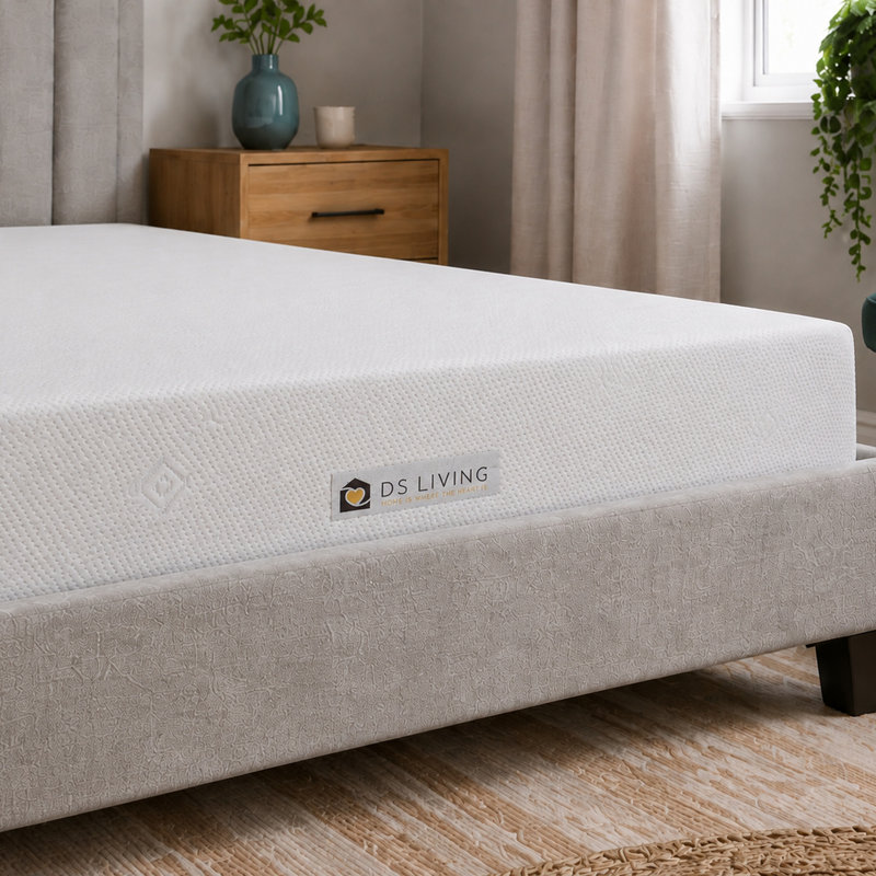 Pureflex Luxury Memory Foam Mattress 10 inch 25 cm Deep, Single (3')