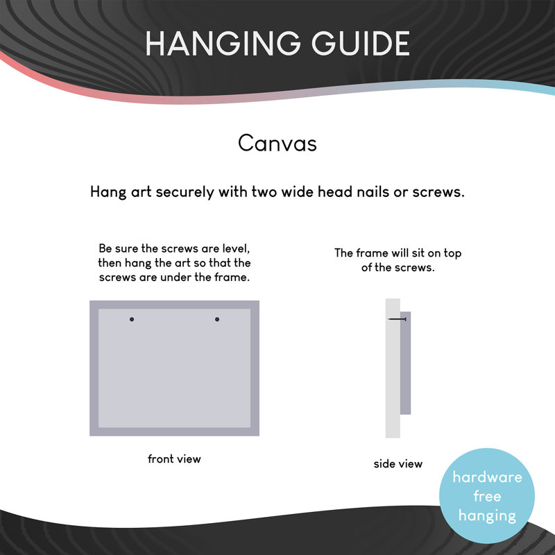 Tall White Tree Line Abstract Canvas Wall Art