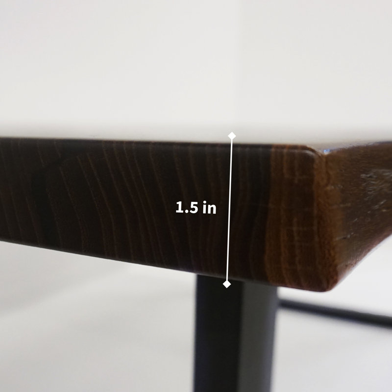 Table de salle à manger en époxy et bois d'acacia