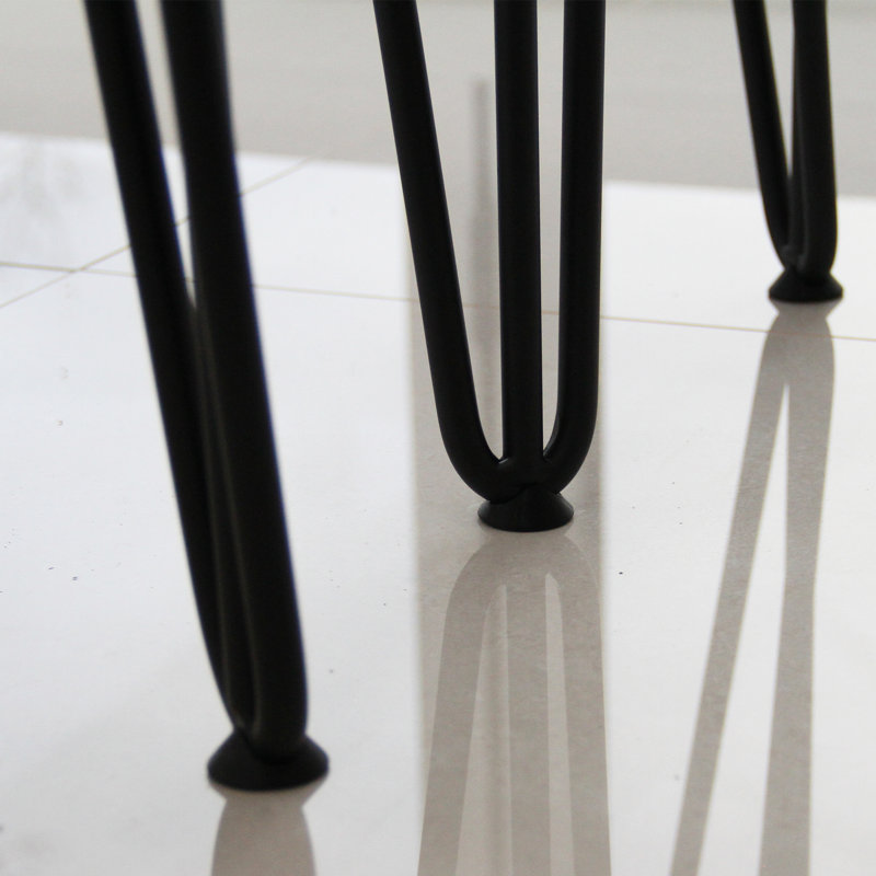 Klimek Table Leg, Black, 40.64cm H x 11cm W x 8cm D