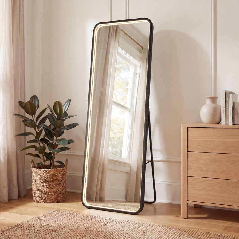 Miroir pleine grandeur Barnerd, Noir