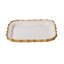 Bamboo 12" Platter - White/Natural