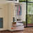 Galiana Modern Full-Length Mirrored Wardrobe With Multiple Drawers And Adjustable Shelving