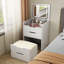Vanity with Mirror and Seat