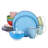 Macaron 16 Piece Porcelain China Dinnerware Set - Service for 4