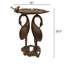 Bain d'oiseaux Crane Lily-497338012