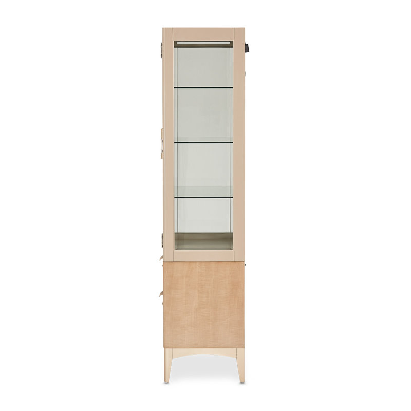 Malibu Crest Lighted Curio Cabinet