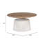 Table basse moderne Table de salon Table d'appoint Table rectangulaire en bois Mobilier contemporain