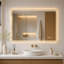 Miroir de salle de bain 24 po x H 32 po