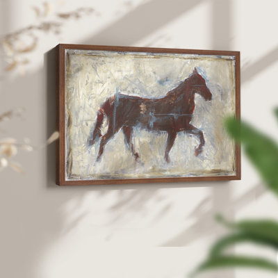 Iron Equine II - Reproduction encadrée - Restickable