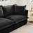 Luxurious Modern Sofa with Removable Covers and Sturdy Frame