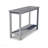 Eucalyptus Console Table, Silver Gray