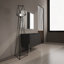 Meuble-lavabo autoportant 48 po avec portes à fermeture douce (ensemble KD) 48 po - évier inclus