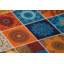 Tapis tissé élégant (4 x 6 pi), 100% polyester, d'une hauteur de poils de 0,4 po | Antibactérien, antidérapant sous la surface | Lavable à la machine, impression numérique 3D | Parfait pour le salon, la chambre à coucher et la décoration intérieure-1681142701
