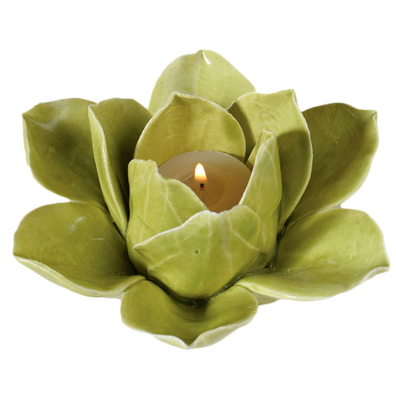 Photophore Lotus, Vert