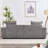 Makassar 89.37'' Sofa with Square Armrests-233956639