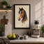 Chestnut Study Japandi 1 Piece Wrapped Canvas Wall Art-1770313442-1770313447