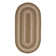 Bryiana Farmhouse Braided Jute Green Area Rug