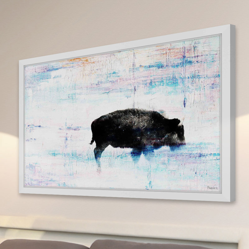 Parvez Taj - Single Picture Frame Painting, 41cm H x 61cm W x 3.8cm D