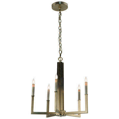 Lustre classique/traditionnel de style bougie 5 lumières rula