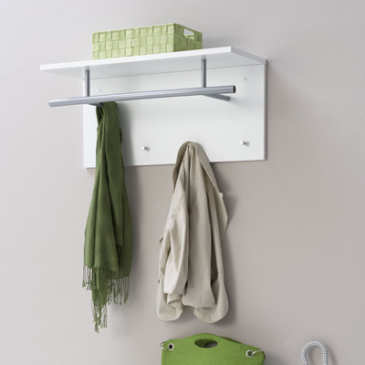 Victor Wall 4 - Hook Wall Mounted Coat Rack