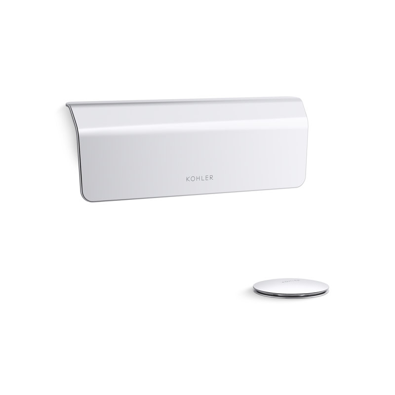 Garniture de drain de baignoire Volute, Chrome