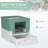 cker Murphy Pet™ Cat Litter Box, Top Entry Enclosed Kitty Litter Box With Scoop, Tray, Foldable Portable Kitten Litter Box Enclosure With Front Entry, Large Space-1691939093