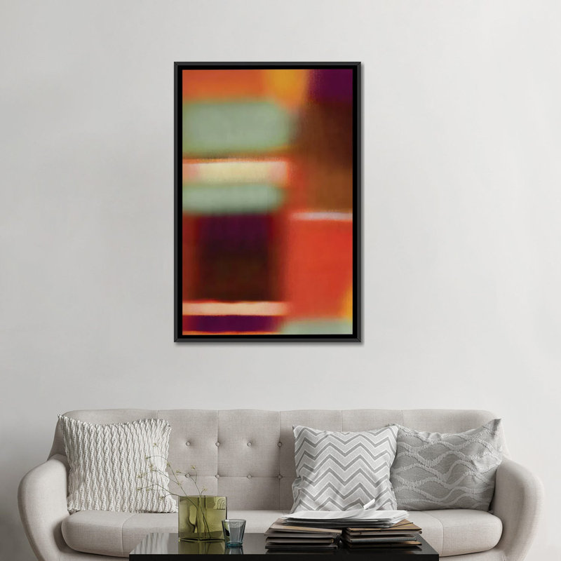 «Remind Me II», impression sur toile, H 26 po x l 18 po x P 1,5 po, Toile avec cadre noir, Pas de tapis