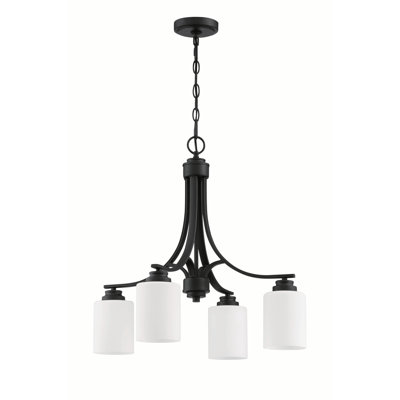4 - Light Dimmable Empire Chandelier