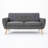 Indoor Sofa Upholstered Sofa Button-Tufted Sofa