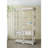French Country Wood Bookcase With Display Storage Shelf For Home