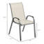 Ensemble de 4 chaises d'extérieur empilables-1035598746