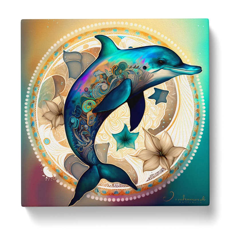 Dolphin Boho - Print