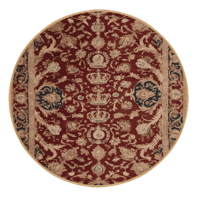 Tapis brun français lavable à la machine