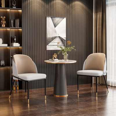 Atlandida 46.5 cm H Microfiber / Microsuede Side Chair