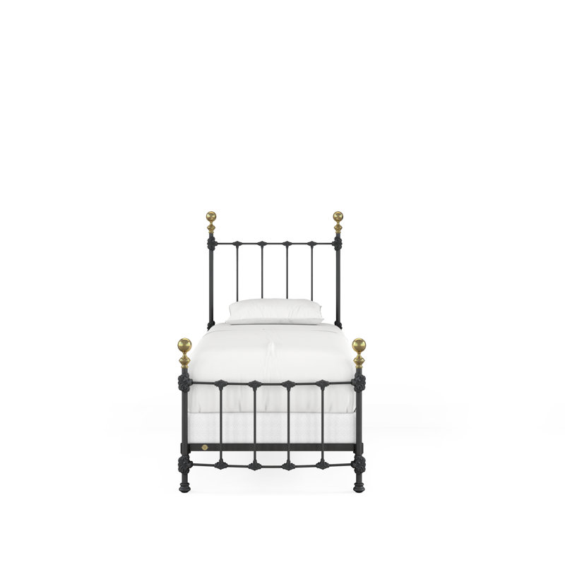 151 Palatial Bed | Complete Standard, Twin, Gunmetal