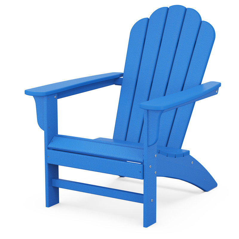 POLYWOOD Country Living by POLYWOOD Adirondack Chair, Pacific Blue