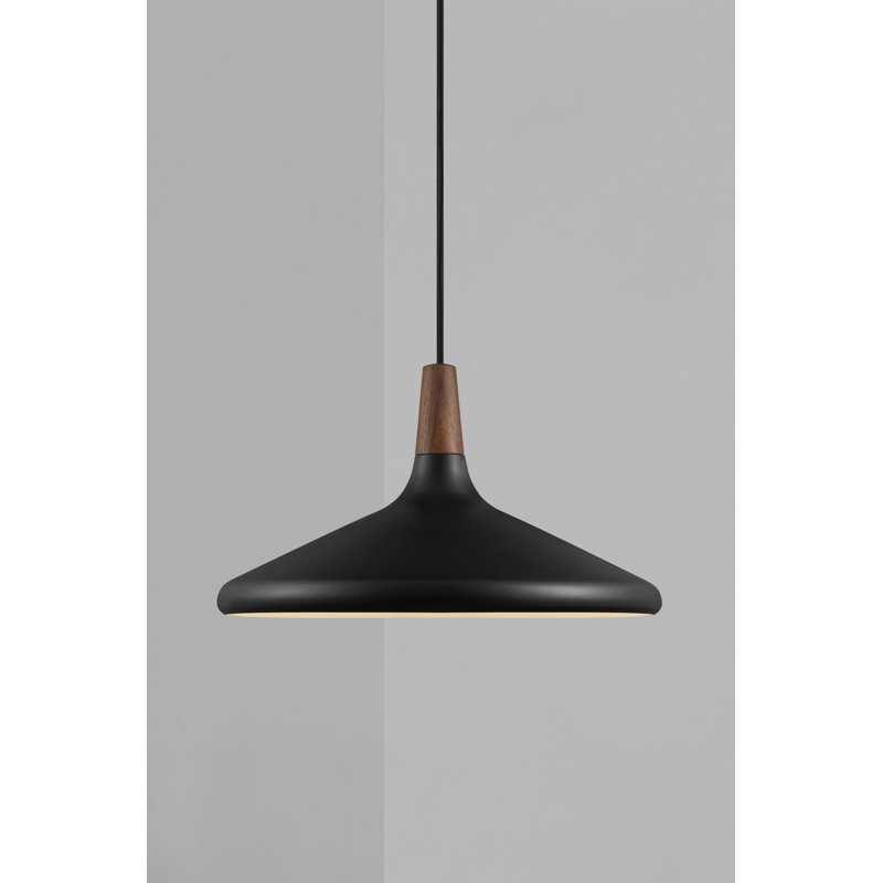 1 - Light Cone Pendant, Black
